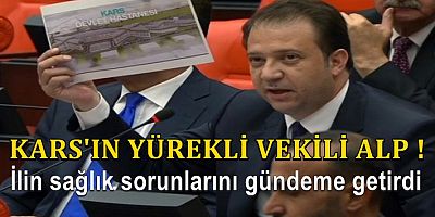 CHP Milletvekili İnan Akgün Alp, Kars’ın sağlık sorununu gündeme getirdi