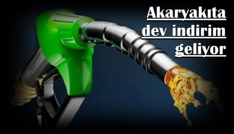 Akaryakıta dev indirim geliyor: Tarih belli oldu