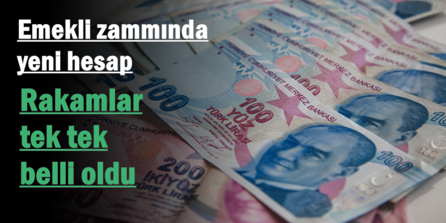 Emekli zammında yeni hesap: Rakamlar tek tek belli oldu