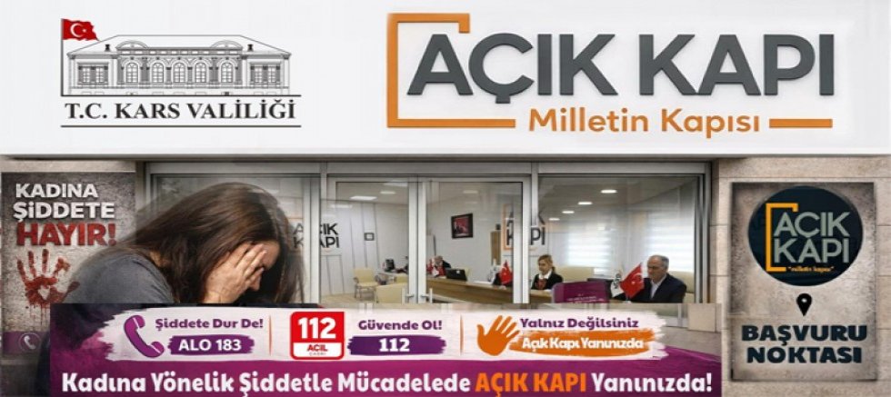 Açık Kapı’dan Tanıtım ve Kadına Karşı Şiddetle Mücadelede