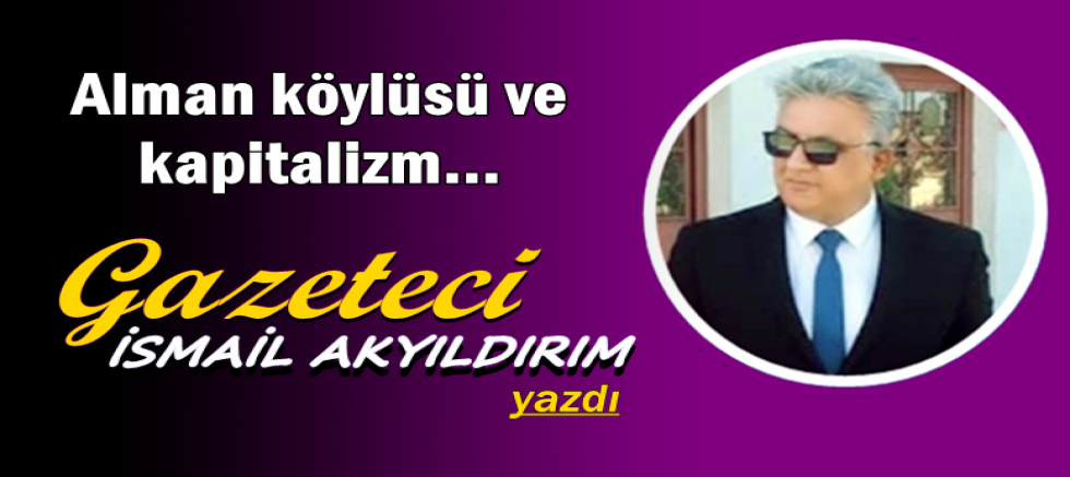 Alman köylüsü ve kapitalizm...