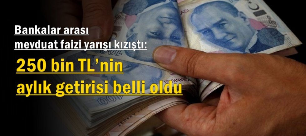 Bankalar arası mevduat faizi yarışı kızıştı