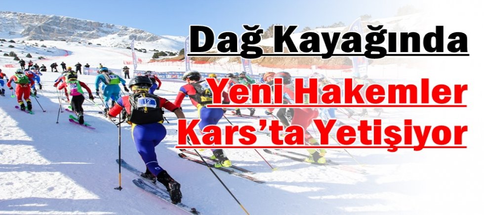Dağ Kayağında Yeni Hakemler Kars’ta Yetişiyor