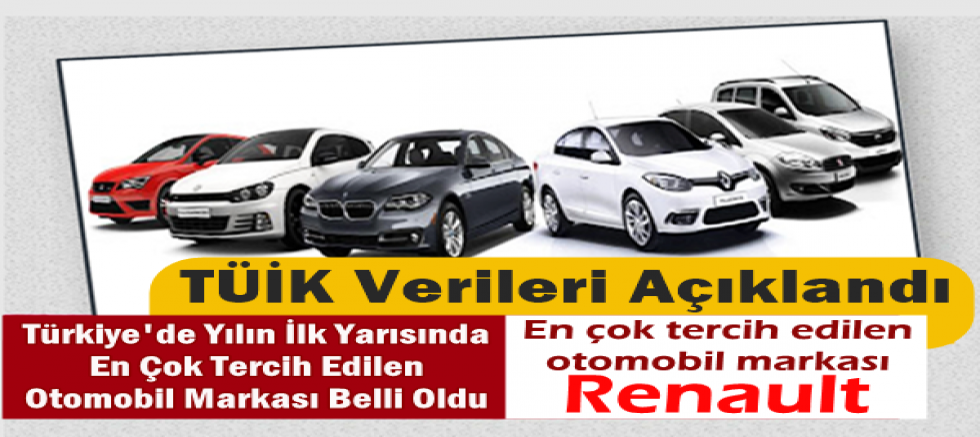 En Çok Tercih Edilen Otomobil Markası Belli Oldu