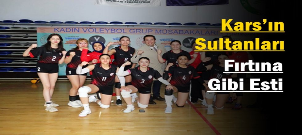 Kars’ın Sultanları Karadeniz’de Fırtına Gibi Esti