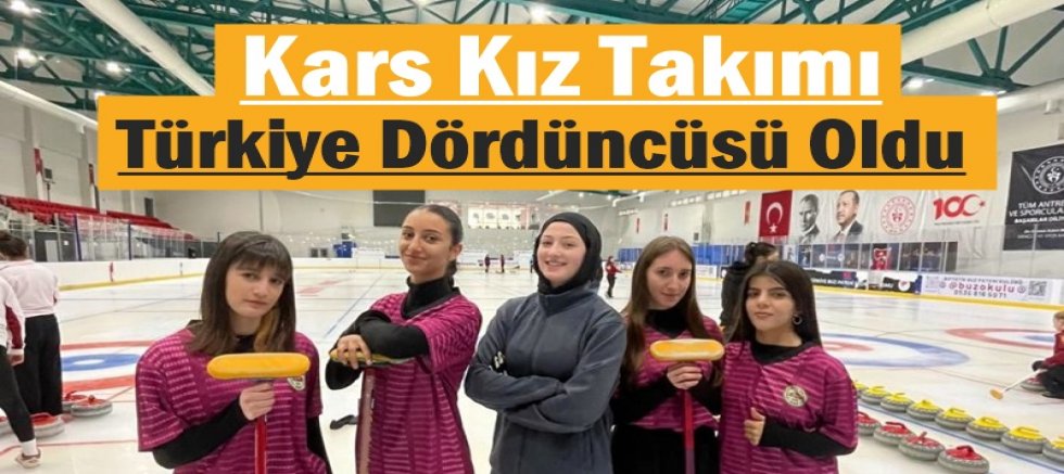 Kars Kız Takımı Türkiye Dördüncüsü Oldu