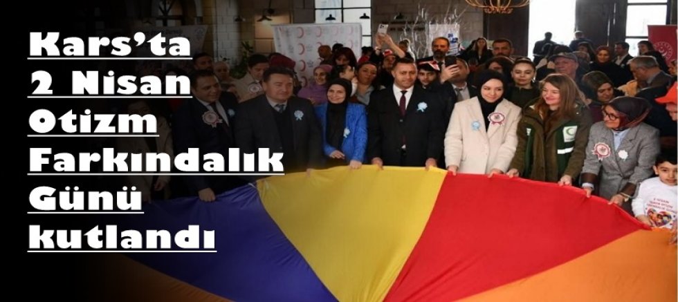 Kars’ta 2 Nisan Otizm Farkındalık Günü kutlandı