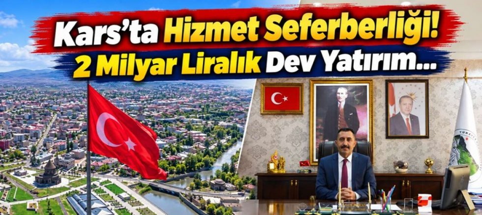 Kars’ta Hizmet Seferberliği! 