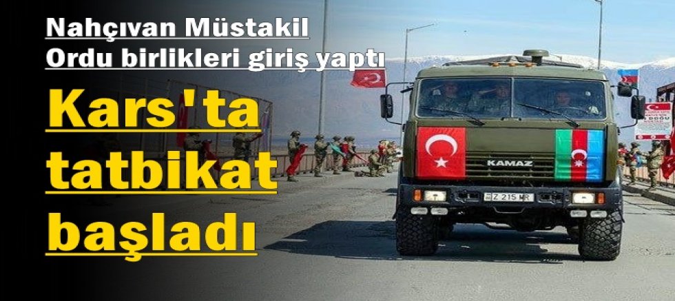 Kars'ta tatbikat başladı