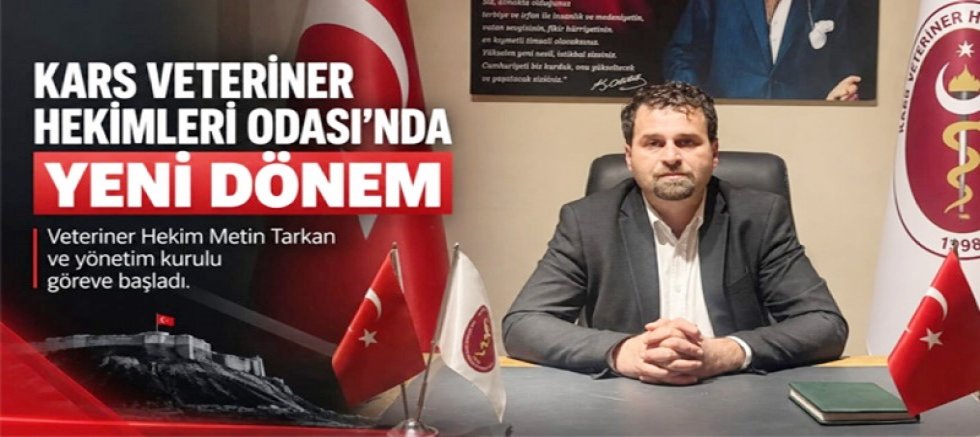 Kars VHO'da Metin Tarkan Dönemi Başladı