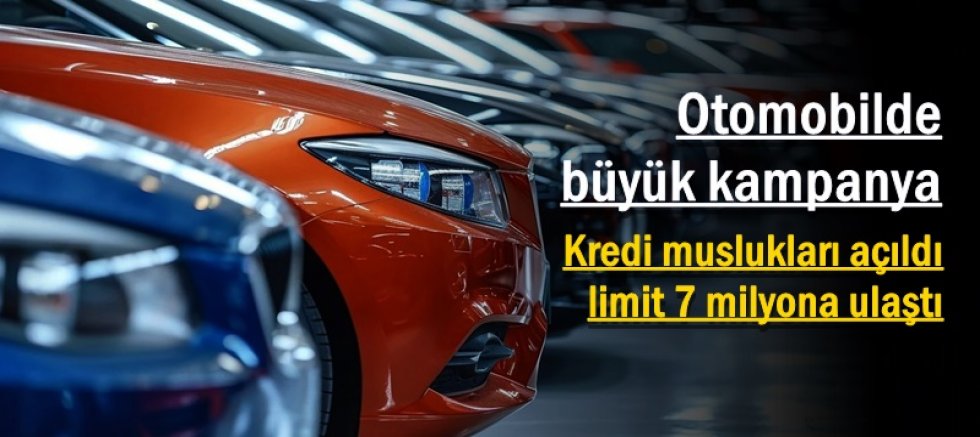 Otomobilde büyük kampanya