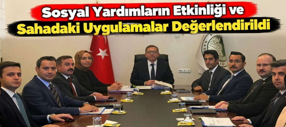 Sosyal Yardımların Etkinliği ve Sahadaki Uygulamalar 