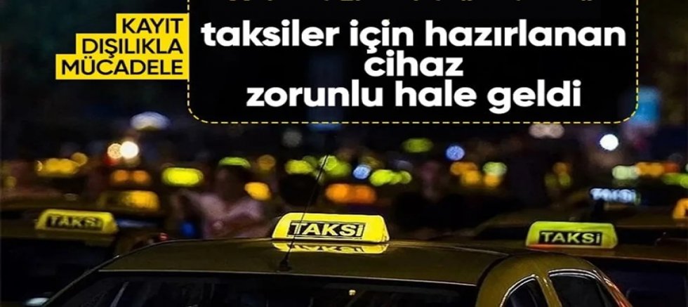 Taksiciler İçin Yeni Dönem Başlıyor