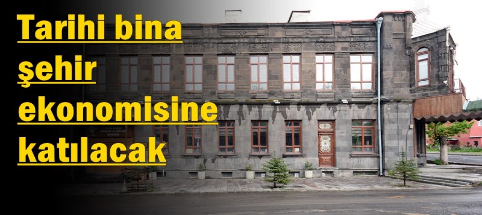 Tarihi bina şehir ekonomisine katılacak