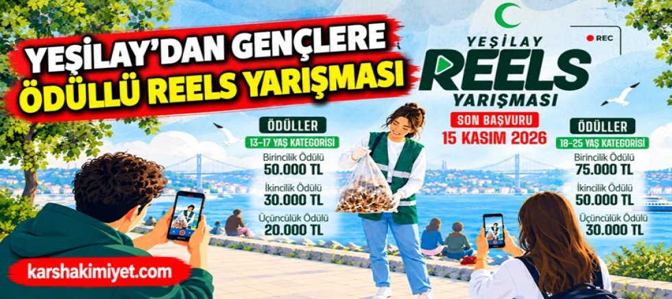 Yeşilay’dan Gençlere Ödüllü Reels Yarışması