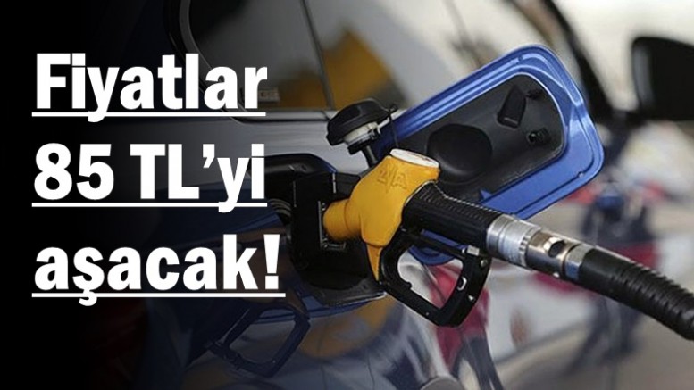 Motorine büyük zam kapıda: Fiyatlar 85 TL’yi aşacak!