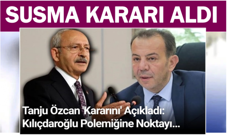 Özcan Kararını Açıkladı: Kılıçdaroğlu Polemiğine Noktayı Koydu