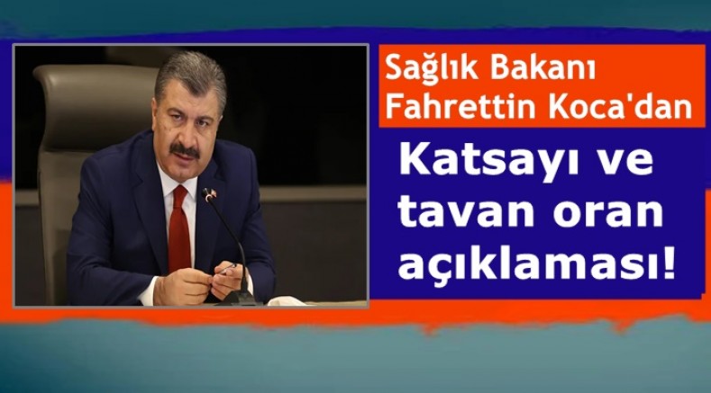 Sağlık Bakanı Koca'dan katsayı ve tavan oran açıklaması!