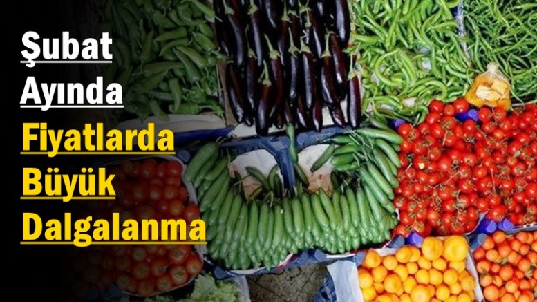 Şubat Ayında Fiyatlarda Büyük Dalgalanma