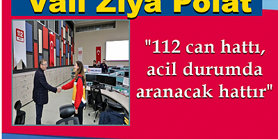 112 can hattı, acil durumda aranacak hattır