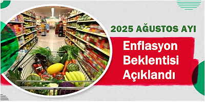 2025 Ağustos Ayı Enflasyon Beklentisi Açıklandı