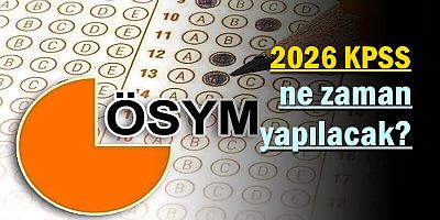 2026 KPSS ne zaman yapılacak? 