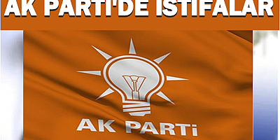 AK PARTİ'DE İSTİFALAR 