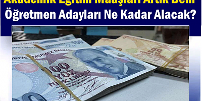 Akademik Eğitim Maaşları Artık Belli