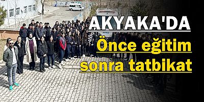 Akyakalı gençler AFAD ile hazırlanıyor