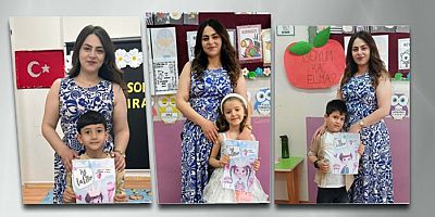 Anaokullarında karne heyecanı