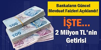Bankaların Güncel Mevduat Faizleri Açıklandı! 