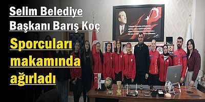 Başkan Koç, sporcuları makamında ağırladı