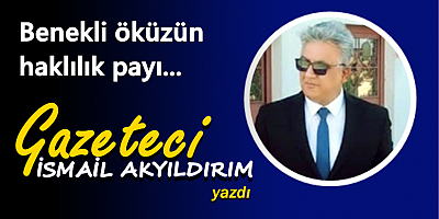 Benekli öküzün haklılık payı...