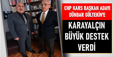 CHP Adayı Gültekin’e,  Murat Karayalçın’dan büyük destek geldi