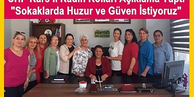 CHP Kars İl Kadın Kolları 
