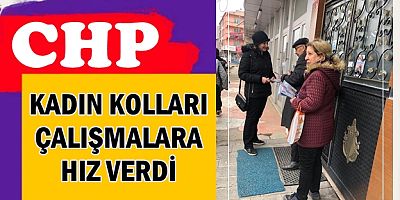 CHP KARS KADIN KOLLARI ÇALIŞMALARINA HIZ VERDİ