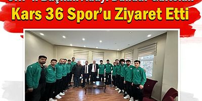 CHP’li Başkan Adayı Gültekin Kars 36 Spor’u Ziyaret Etti