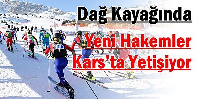 Dağ Kayağında Yeni Hakemler Kars’ta Yetişiyor