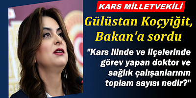 DEM PARTİ KARS MİLLETVEKİLİ KOÇYİĞİT, BAKANA SORDU 