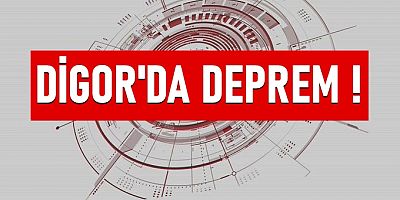 Digor İlçesi Sorkunlu köyünde 3,9 şiddetinde deprem 