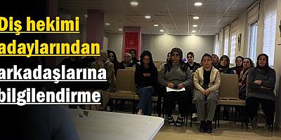 Diş hekimi adaylarından arkadaşlarına bilgilendirme