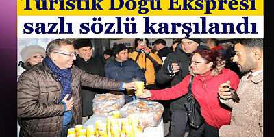 Doğu Ekspresi Kars'ta sazlı sözlü karşılandı