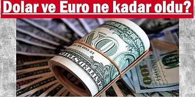 Dolar ve Euro ne kadar oldu? 