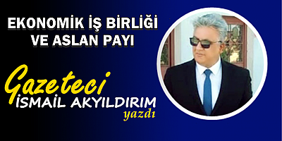 EKONOMİK İŞ BİRLİĞİ VE ASLAN PAYI...