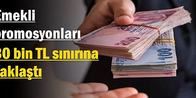 Emekli promosyonları 30 bin TL sınırına yaklaştı