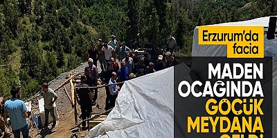 Erzurum’da Maden Ocağında Göçük!