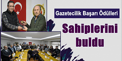 Gazetecilik Başarı Ödülleri sahiplerini buldu
