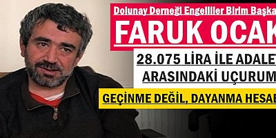 GEÇİNME DEĞİL, DAYANMA HESABI 