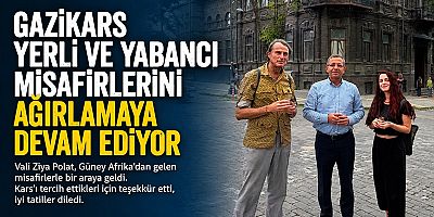 Güney Afrika’dan Kars’a Turist İlgisi: Vali Polat Misafirlerle Buluştu