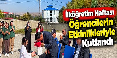 İlköğretim Haftası Öğrencilerin Etkinlikleriyle Kutlandı